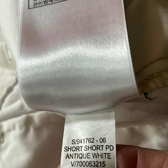 Gap white Shorts Size 6 - Picture 5 of 5